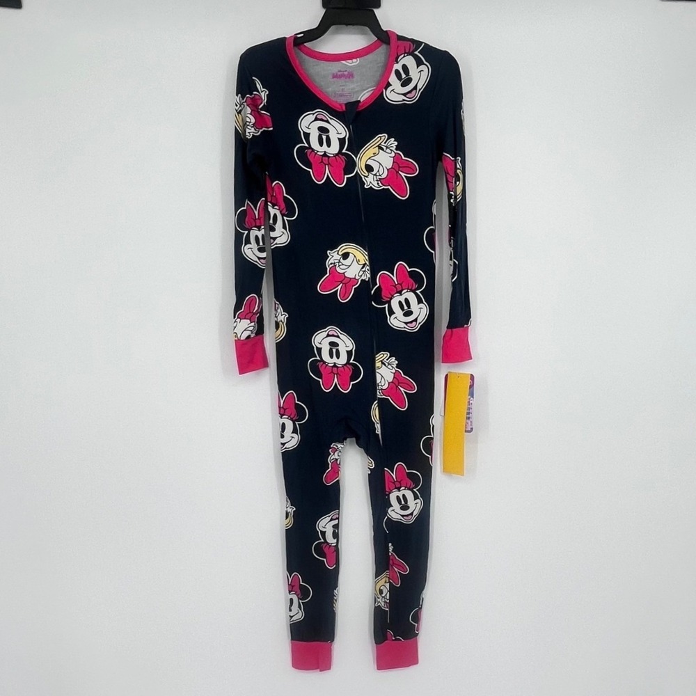 NWT‎ Disney Minnie Mouse Daisy Duck Toddler Girls Pajamas Sleepwear 5T Navy Pink